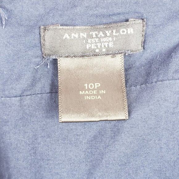 Ann Taylor Floral Embroidered Pencil Midi Business Career Skirt Women's 10P - Picture 5 of 5